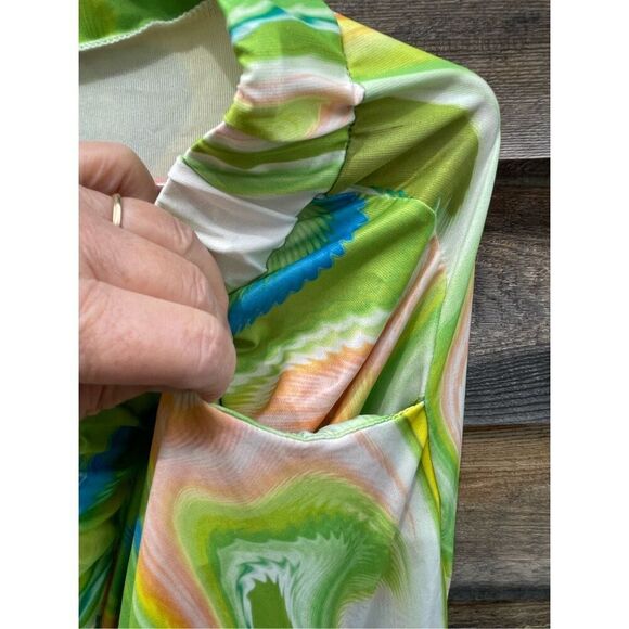 NWT Apple size 4X maxi skirt  wide waist band pockets - Picture 5 of 7